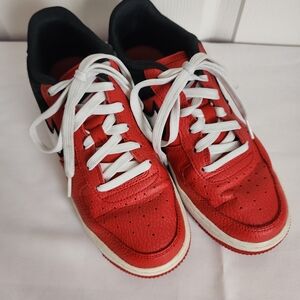 Nike Kids Red and Black Sneakers
